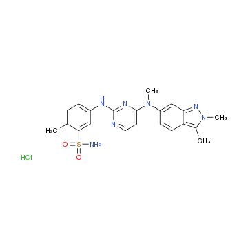 pazopanib hydrochloride