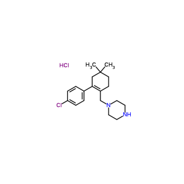 1-((2-(4-chlorophenyl)-4,4-dimethylcyclohex-1-enyl)methyl)piperazine dihydrochloride 別名： ABT-199中間體