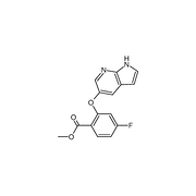 Methyl 2-[(1H-pyrrolo[2,3-b]pyridin-5-yl)oxy]-4-fluorobenzoate