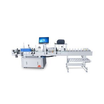 Automatic Coding Line Machine with Roll Bottle Belt Type of Round Bottles