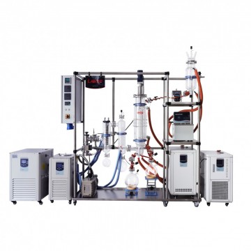 Glass Wiped Film Molecular Distillation Unit  