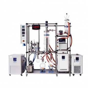 Hybrid Wiped Film Molecular Distillation Unit  