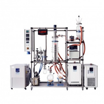 Hybrid Wiped Film Molecular Distillation Unit