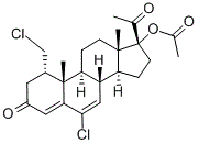 1-Chloromethyl-6-Chloro-6-Dehydro-17α-Acetoxy Progesterone