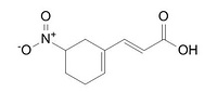 (E)-3-(5-Nitrocyclohex-1-en-1-yl)acrylic acid