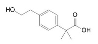 2-(4-(2-hydroxyethyl)phenyl)-2-methylpropanoic acid