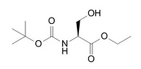 (S)-ethyl 2-((tert-butoxycarbonyl)amino)-3-hydroxypropanoate