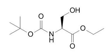 (S)-ethyl 2-((tert-butoxycarbonyl)amino)-3-hydroxypropanoate