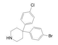 4-(4-bromophenyl)-4-(4-chlorophenyl)piperidine