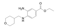 ethyl 3-amino-4-(((tetrahydro-2H-pyran-4-yl)methyl)amino)benzoate