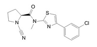 (S)-N-(4-(3-chlorophenyl)thiazol-2-yl)-1-cyano-N-methylpyrrolidine-2-carboxamide