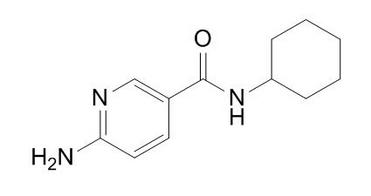 6-amino-N-cyclohexylnicotinamide