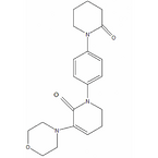 5,6-dihydro-3-(4-morpholinyl)-1-[4-(2-oxo-1-piperidinyl)phenyl]-2(1h)-pyridinone