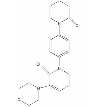 5,6-dihydro-3-(4-morpholinyl)-1-[4-(2-oxo-1-piperidinyl)phenyl]-2(1h)-pyridinone