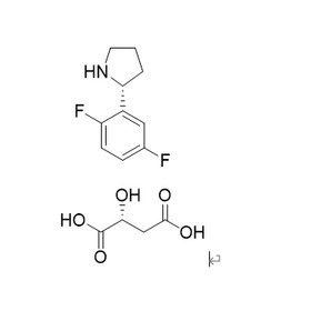 (R)-2-(2,5-difluorophenyl) pyrrolidine (R)-2-hydroxybutyric acid