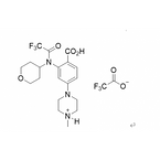 4-(4-methylpiperazine-1-yl)-2-[(tetrahydropyran-4-yl)(2,2,2-trifluoroacetyl) amino] teflon acetate