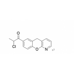 7-(2-chloropropyl)-5 h-[1]- benzopyran [2,3- b] pyridine