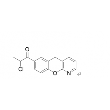 7-(2-chloropropyl)-5 h-[1]- benzopyran [2,3- b] pyridine