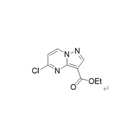 5-chloropyrazole [1,5- a] pyrimidine-3-ethyl formate]