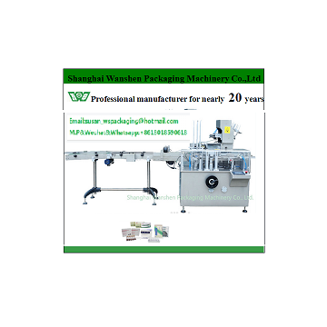 Cartoning machine for liquid injection  