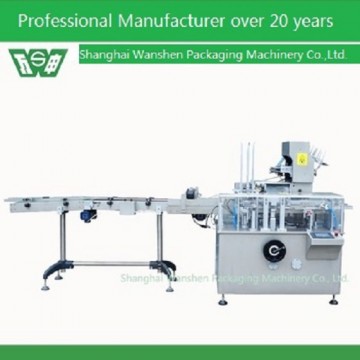Cartoning machine for liquid injection  