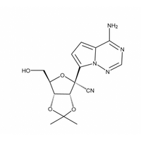 D-Altrononitrile, 2-C-(4-aminopyrrolo[2,1-f][1,2,4]triazin-7-yl)-2,5-anhydro-3,4-O-(1-methylethylide