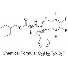 2-ethylbutyl ((S)-(perfluorophenoxy)(phenoxy)phosphoryl)-L-alaninate