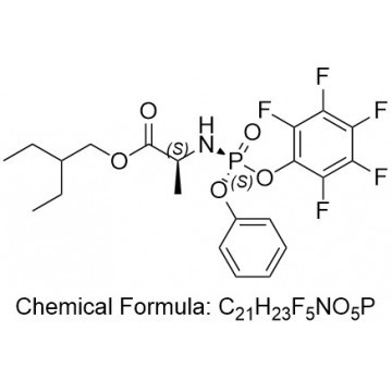 2-ethylbutyl ((S)-(perfluorophenoxy)(phenoxy)phosphoryl)-L-alaninate