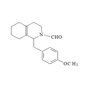 1-(4-methoxybenzyl)-3,4,5,6,7,8-sahydroisoquinoline-2(1H)-carbaldehye