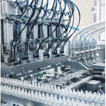 Non-PVC film soft bag infusion production line  