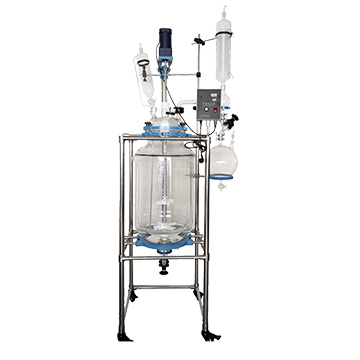 Reactor Chemical Glass Bioreactor Jacketed Glass Reactor Manufacturer