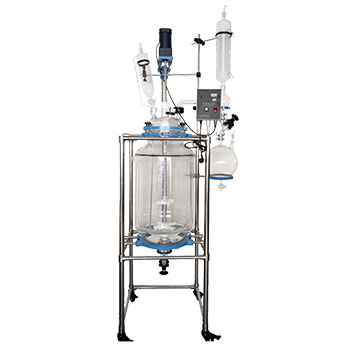 Mini Pyrolysis Reactor Double Glass Reactor Bioreactor Prices  