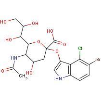 5-Bromo-4-chloro-3-indolyl-α-D-N-acetylneuraminic Acid  chemical reagent