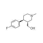 (-)-TRANS-4-(4-FLUOROPHENYL)-3-HYDROXY METHYL-1-METHYL PIPERIDINE; intermediates