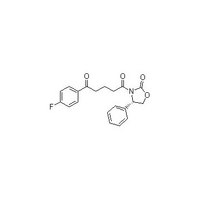 (4S)-3-[5-(4-Fluorophenyl)-1,5-dioxopenyl]-4-phenyl-2-oxazolidinone chiral intermediates