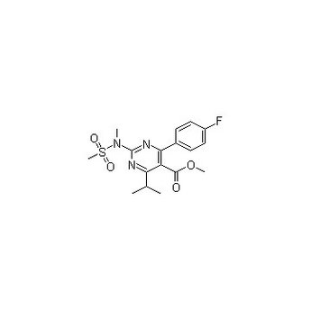 Methyl 4-(4-fluorophenyl)-6-isopropyl-2-[(N-methyl-N-methylsulfonyl)amino]pyrimidine-5-carboxylate c