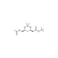 tert-Butyl (4R-cis)-6-[(acetyloxy)methyl]-2,2-dimethyl-1,3-dioxane-4-acetate chiral intermediates