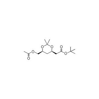 tert-Butyl (4R-cis)-6-[(acetyloxy)methyl]-2,2-dimethyl-1,3-dioxane-4-acetate chiral intermediates