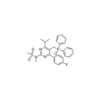 N-[5-(Diphenylphosphinoylmethyl)-4-(4-fluorophenyl)-6-isopropylpyrimidin-2-yl]-N-methylmethanesulfon