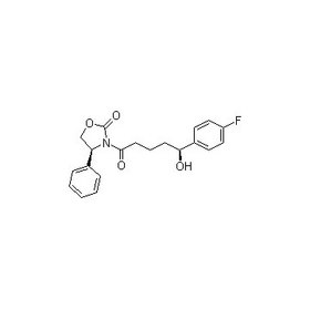 (4S)-3-[(5S)-5-(4-Fluorophenyl)-5-hydroxypentanoyl]-4-phenyl-1,3-oxazolidin-2-one chiral intermediat