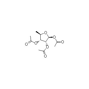 1,2,3-Triacetyl-5-deoxy-D-ribose intermediates