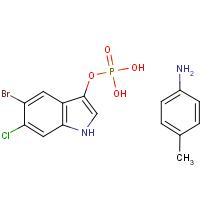 5-Bromo-6-chloro-3-indolyl phosphate p-toluidine salt