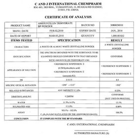 AMOXYCYCLINE TRIHYDRATE penicillin