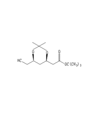 (4R,Cis)-1,1-dimethylethyl-6-cyanomethyl-2,2-dimethyl-1,3-dioxane-4-acetate other active pharmaceuti
