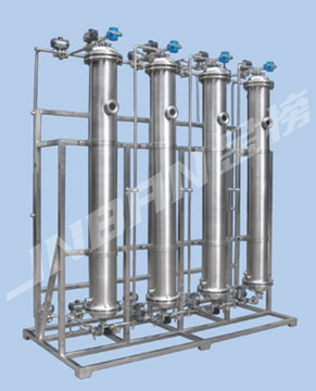 Automatic macroporous resin absorbing unit  