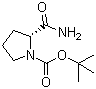 D-1-N-Boc-prolinamide 35150-07-3