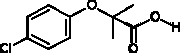 Clofibric acid other active pharmaceutical ingredients