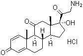 Pregna-1,4-diene-3,11,20-trione,21-amino-17-hydroxy-, hydrochloride (9CI)