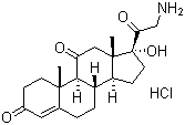 21-amino-17a-hydroxy-pregn-4-ene-3,11,20-trione, hydrochloride