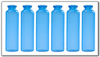 Blue vial in mold A